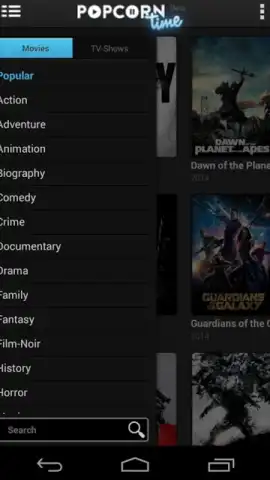 Popcorn Time скриншот 1