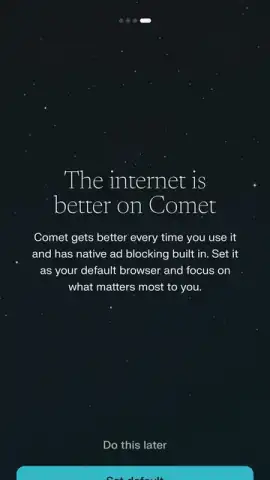 Comet Browser скриншот 16