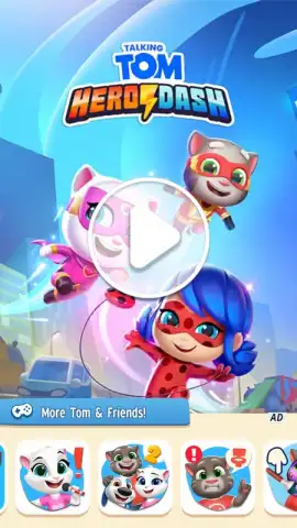 Talking Tom Hero Dash скриншот 12