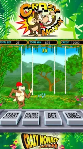 Crazy monkey slot скриншот 1