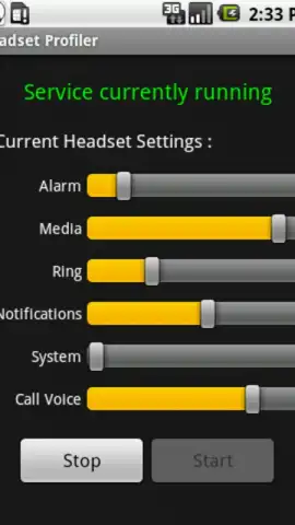 Headset Profiler скриншот 2