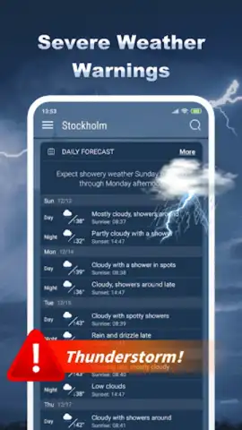 Weather Live - Widgets & Radar скриншот 5