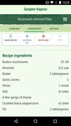 Sanjeev Kapoor’s Recipes скриншот 4
