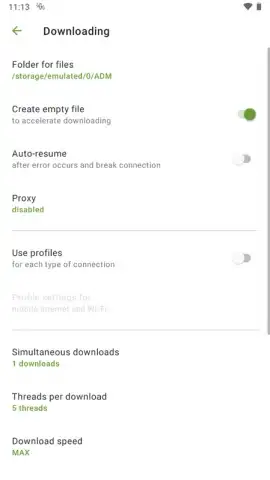 Advanced Download Manager скриншот 3