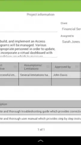 MobiDB Project Management скриншот 17