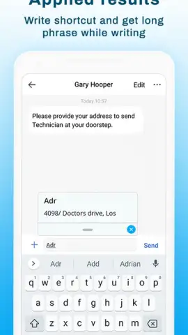 Writing Star: Text Expander & Auto-complete text скриншот 5