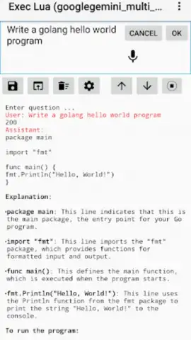 Exec Lua скриншот 8