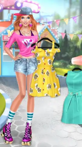 Roller Skating Salon скриншот 2