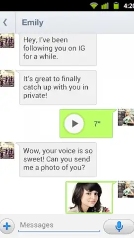 InstaMessage - Instagram Chat скриншот 2
