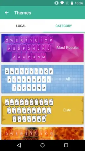 Typany Keyboard скриншот 4