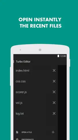 Turbo Editor скриншот 3