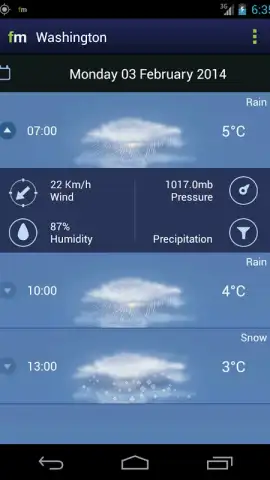 Freemeteo скриншот 4
