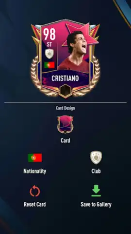FC 24 Mobile Card Creator скриншот 6