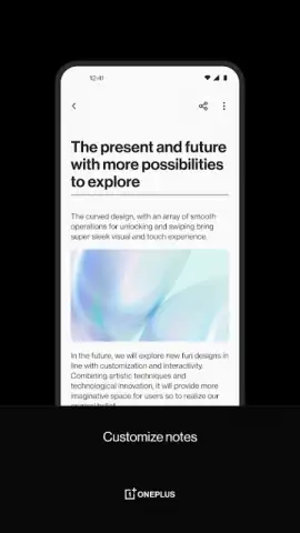 OnePlus Notes скриншот 1