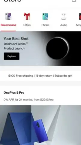 OnePlus Store скриншот 4