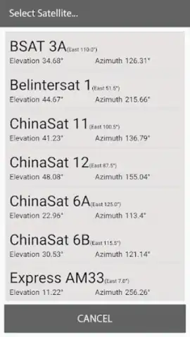 Satfinder: Satellite Director скриншот 7