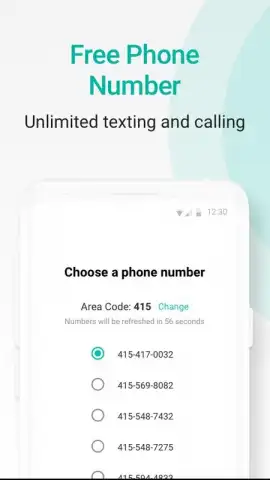 2ndLine Second Phone Number скриншот 1