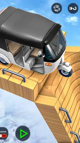 Tuk Tuk Taxi Driving Games 3D скриншот 5