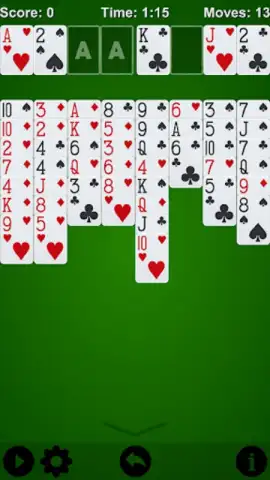 FreeCell Cards скриншот 4