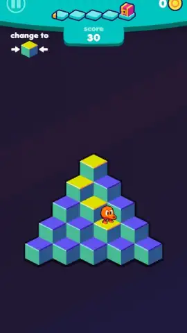 Q*bert скриншот 2