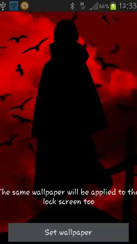 Itachi Live Wallpaper скриншот 8