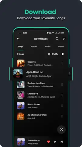 Musify-Online Music Player скриншот 5