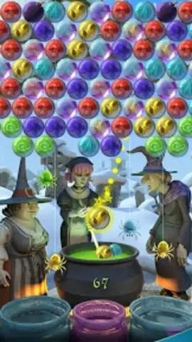 Bubble Witch Saga скриншот 4