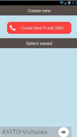 Zifo Fake SMS скриншот 2