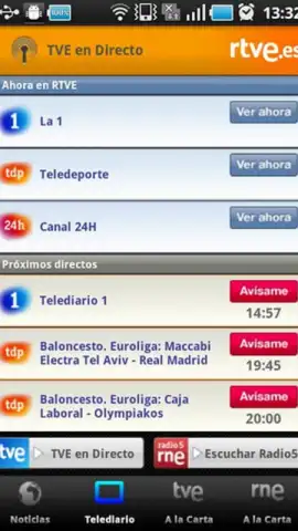 RTVE Noticias y Directos скриншот 2