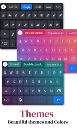 Fonts Aa - Keyboard Fonts Art скриншот 6