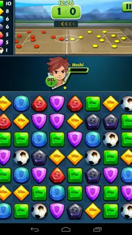 Hoshi Eleven - Puzzle Quest скриншот 1