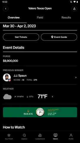 PGA TOUR скриншот 20