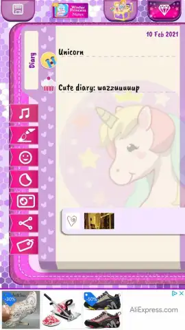 Unicorn Diary скриншот 5