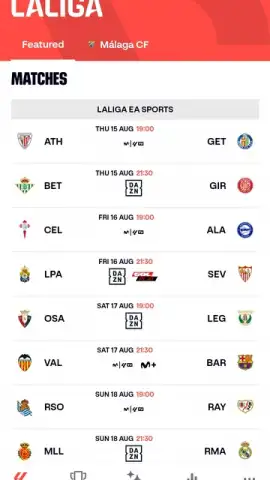 LALIGA Official App скриншот 7