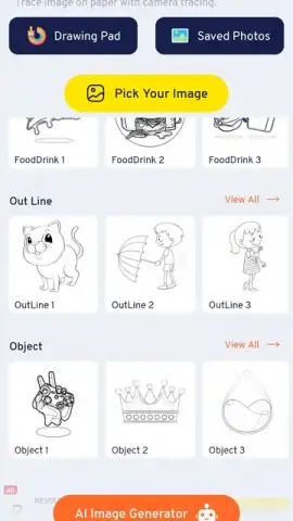 AI Drawing : Trace & Sketch скриншот 5