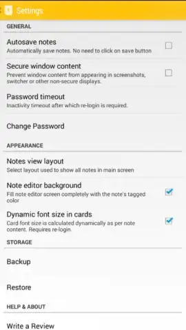 Password Notes скриншот 7