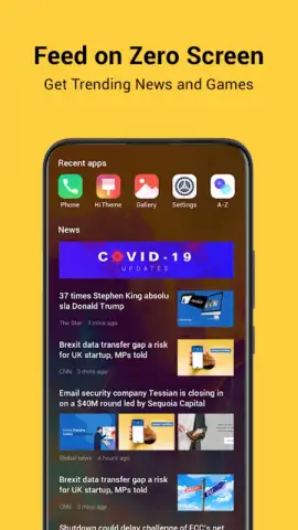 HiOS Launcher скриншот 1