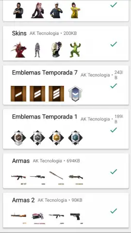 Figurinhas FF скриншот 2