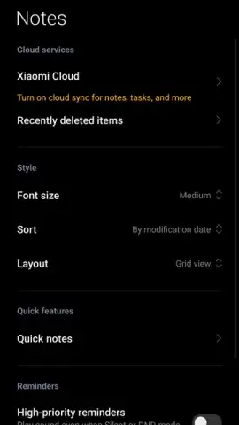 Xiaomi Notes скриншот 15