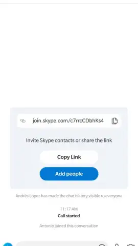 Skype скриншот 8
