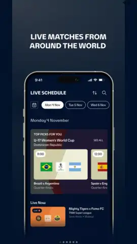 FIFA+ | Football entertainment скриншот 1