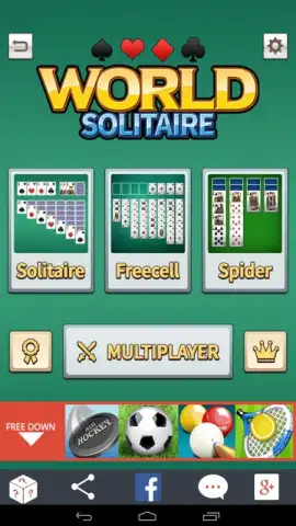World solitaire скриншот 4