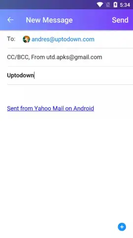 Yahoo Mail Go скриншот 8