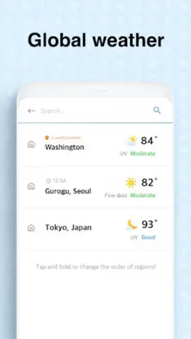 Firstscreen Weather скриншот 2