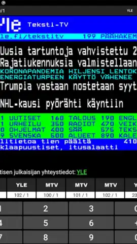 TekstiTV скриншот 1