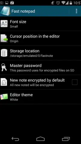 Fast Notepad скриншот 1