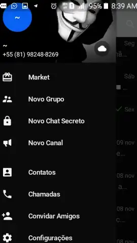 Telegram Black скриншот 6
