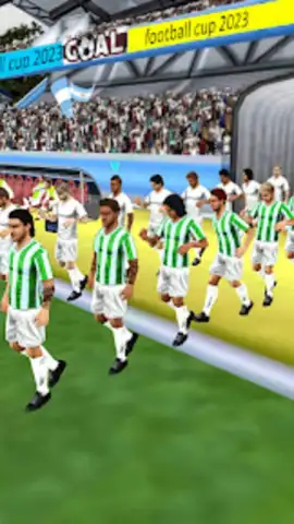 Football Soccer League Game 3D скриншот 4