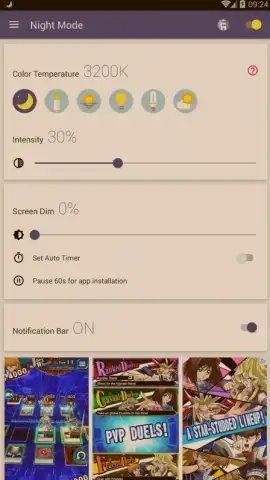 Night mode - Blue light filter скриншот 2