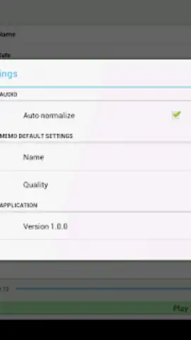 Audio Memos скриншот 1